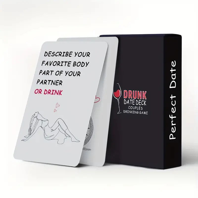 Drunk Date Deck - Joc pentru Cupluri