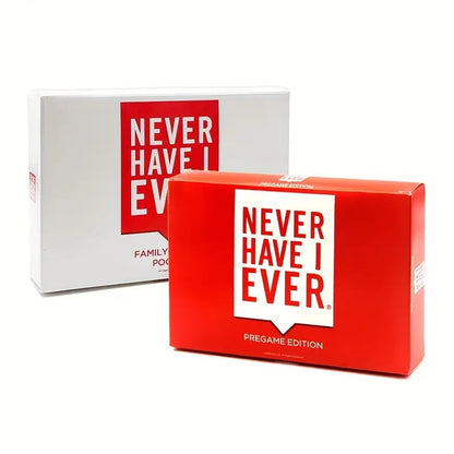 Never Have I Ever – Joc de Cărți Amuzant pentru Adulți și Petreceri