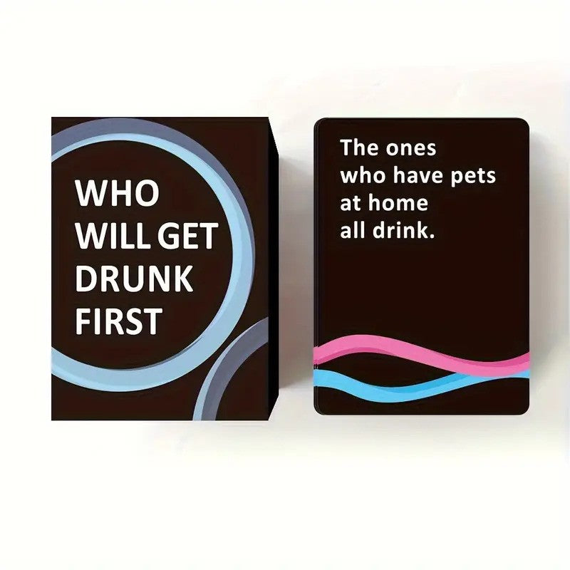 Who Will Get Drunk First? – Drinking Game for Parties